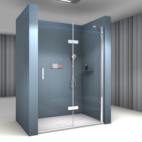 Nischendusche drehtür - nischendusche,