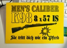 DINA4 Schild K98 Revolver