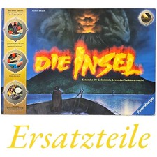 Die Insel - Ravensburger Brettspiel 2005 - Ersatzteile Figuren Karten Zubehör 