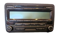 VW RCD 310 Radio original Blaupunkt Volkswagen Autoradio mit Code 1K0035186AA.