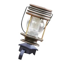 Solarleuchte mit Halterung