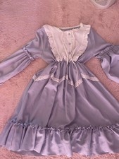 Lilac lolita dress white - lolita,