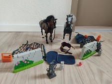 Barbie Pferde mit Sound, Set 2x und verschiedenes Zubehör (Turnier)