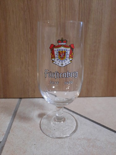 Fürstenberg bierglas bier - fürstenberg,
