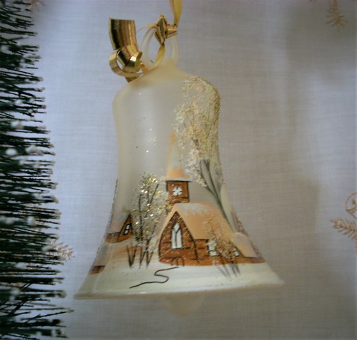 Lauscha glas glocke - glas,