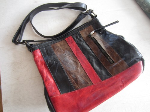 Handtasche aus nappaleder - aus,
