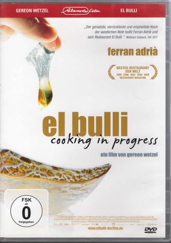 Dvd bulli cooking in - dvd,