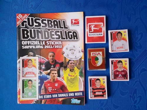 2011 2012 topps - album, fussball