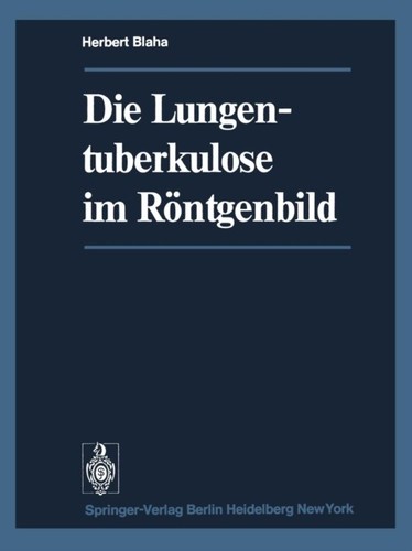 Blaha die lungentuberkulose - die,