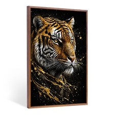 ✅ WANDBILD LUXUS GOLDENER