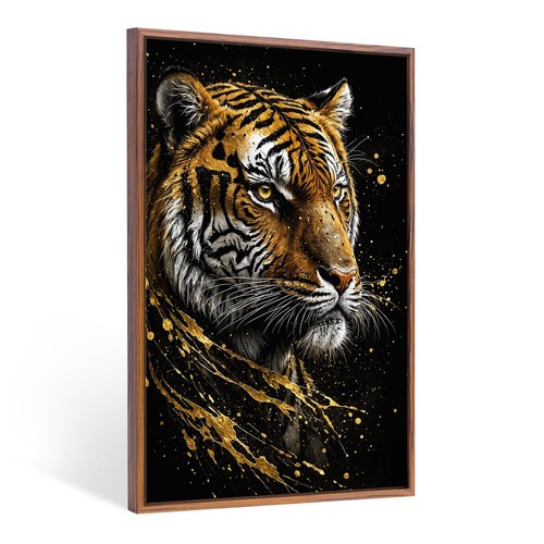 Wandbild luxus goldener - wandbild,