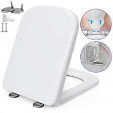 Quadratischer WC Sitz Toilettendeckel Klodeckel Absenkautomatik Toilettensitz DE