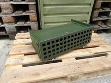 Schrank Kabine Schiebedeckel Aluminium,Staufach abschließbar bronze  Bundeswehr