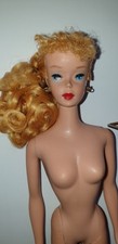 Vintage 1960 Barbie #4 Blonde Ponytail Barbie