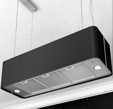 Airforce Inselhaube Villa XXL Dunstabzugshaube 100x35cm Küche Umlufthaube modern