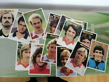 6 Maxi-Karten DEUTSCHLAND Fußball-WM 1982 ++ JOLLY PRESS FUSSBALL SUPERSTARS ++