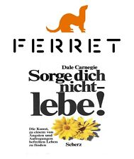 Buch: Sorge dich nicht - lebe ! Dale Carnegie Deutsch Hardcover 351 Seiten