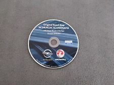 CD Navigation OPEL NCDR NCDC SCANDINAVIA + Major Roads Europe 2010/2011