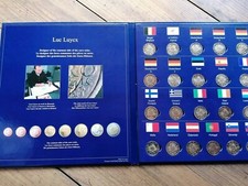 10 Jahre Euro 21 Münzen 2 Euro 2012 in Sammelmappe