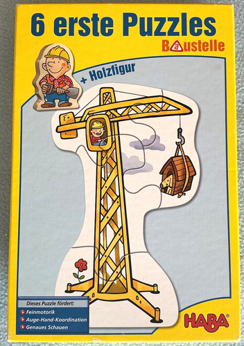 Haba erste puzzles baustelle - erste,