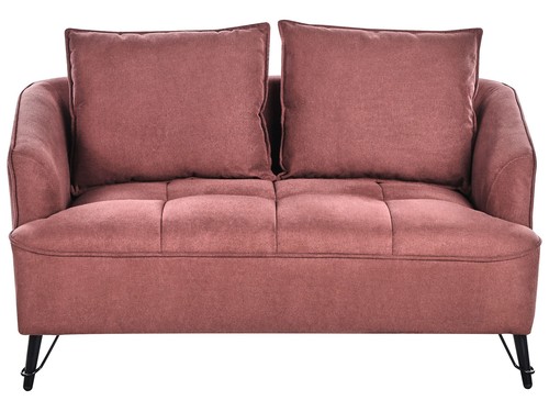Sitzer sofa bouclé rot - sofa,