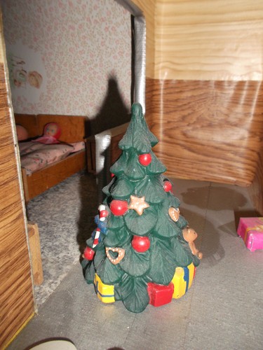 Puppenstube weihnachtsbaum - puppenstube:,