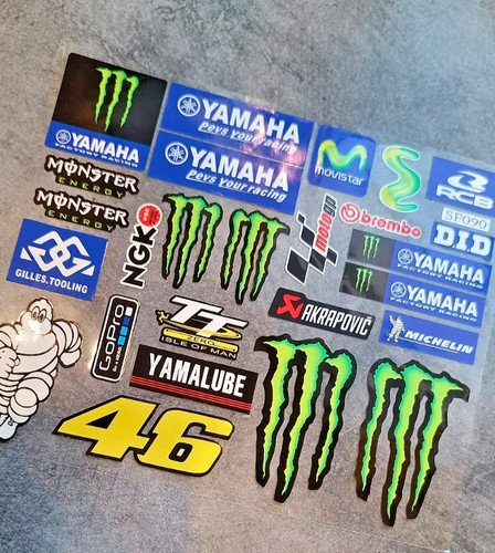 Aufkleber yamaha monster - yamaha,