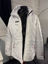 Weiße Icepeak Damenjacke Gr