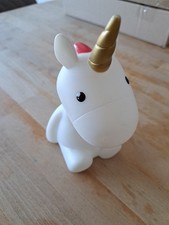 LED Einhorn Licht mit Farbwechsel Kinder Nachtlicht Batterie Lampe Leuchte Baby