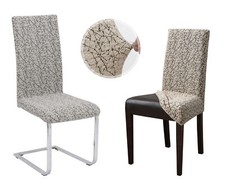 Universal Stretch Stuhlhussen Sets Beautex elastische Husse Bi-Elastic Marmor