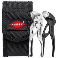 KNIPEX Mini Zangenset 00 20 72 V 04 XS Cobra XS in Gürteltasche auch leer WAHL