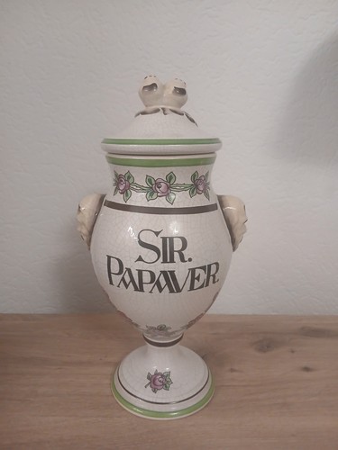 Große vintage apothekerdose - große,