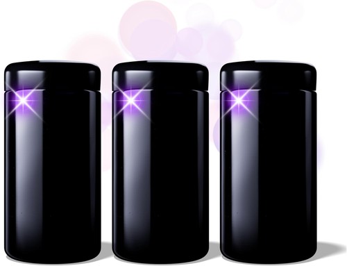Edles violettglas vorratsglas - edles,