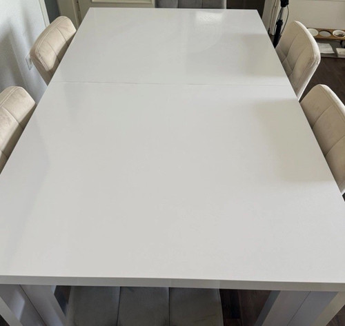 Ausziehbarer esstisch set - ausziehbarer, esstisch-set
