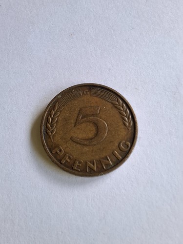 Pfennig münze 1950 75 - pfennig,