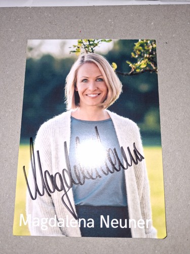 Autogrammkarte magdalena - autogrammkarte,