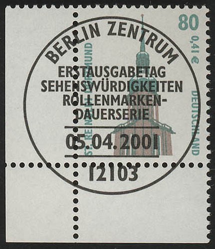 2177 swk 41 euro ecke - 2177,