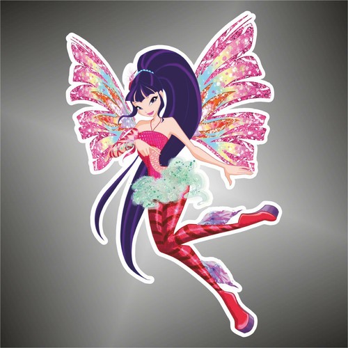Aufkleber winx musa decal - aufkleber,