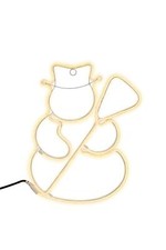 Led leuchtfigur schneemann - leuchtfigur,