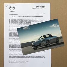 2015 Mazda MX-5 "Sport Recaro"