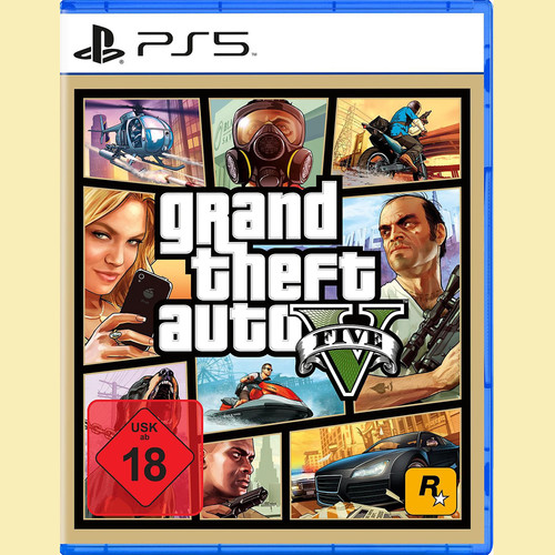 Gta ps5 spiel - 5, theft