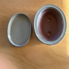 Bonsaischale mit Untersetzer / Oval / Korea