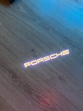 Türleuchte Einstiegsleuchte 2xPorsche 992 Taycan Cayenne Macan etc Porsche  Logo