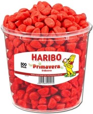 Haribo Primavera Erdbeeren - Schaumzucker - 500 Stück