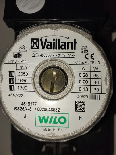 Wilo vaillant 4 3 - wilo, 25/4-3