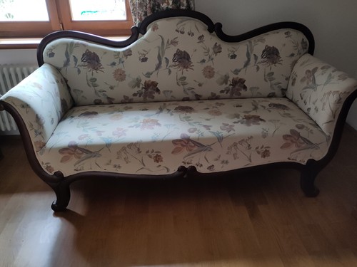 Sofa mit neuer polsterung und - sofa,