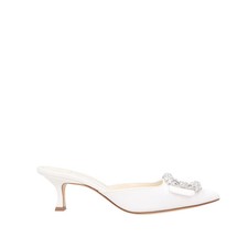 Manolo Blahnik Crepe Jewel