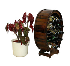 Massivholz Weinregal 18