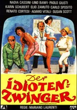 Der Idiotenzwinger ORIGINAL A1 Kinoplakat Karin Schubert / Nadia Cassini