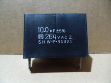 Motorkondensator 10µF 264Vac Anlaufkondensator